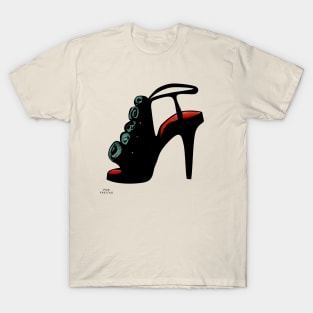 High heel shoe : T-Shirt